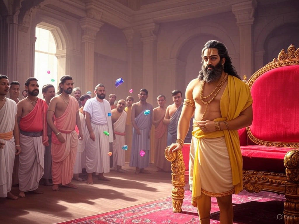 antim paheli tenali rama story hindi
