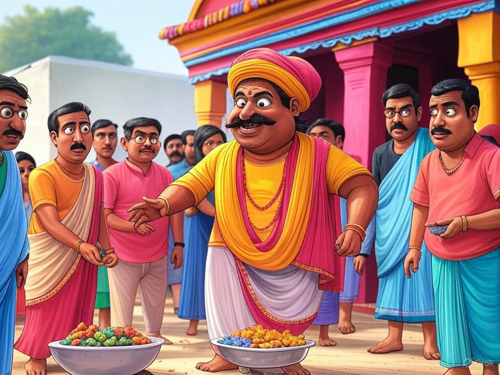 madir ka chadawa kahani